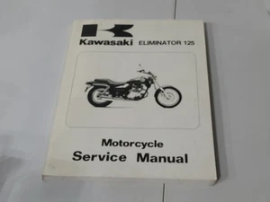 Kawasaki 1998-2001 Eliminator 125 Motorcycle OEM Shop Service Repair Manual - Bild 1 von 8