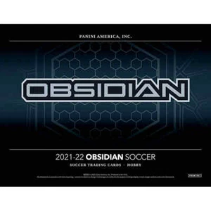 2021-22 Panini Obsidian Soccer Hobby BOX SEALED 21PASOBS - Picture 1 of 2