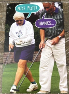 American Greetings Greeting Card Birthday Nice Putt/Butt W Envelope-NEW-SHIP24HR - Picture 1 of 3