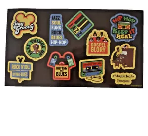 NEW Disneyland Magic Key Exclusive TIANA PRINCESS FROG SOUL Stickers June 2023 - Foto 1 di 3