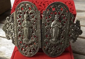 PHÄNOMENALE antike Silber-Gürtel-Schnalle 11,7x7,2cmSuperselten!❤️❤️❤️ - Bild 1 von 7