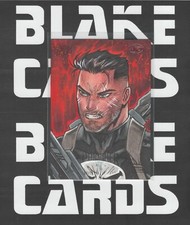 2018 Upper Deck Marvel Punisher Season 1 Sketch Card 1/1 by Idan Knafo Read*