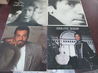 LOT OF 5 LP'S FROM THE 1980'S POP-R&B   CLEAN LOT Foto 1 de 4