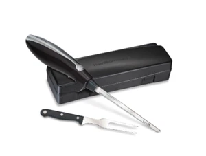 HAMILTON BEACH Classic Chrome Electric Knife & Fork 74275R NEW in Box - Picture 1 of 5