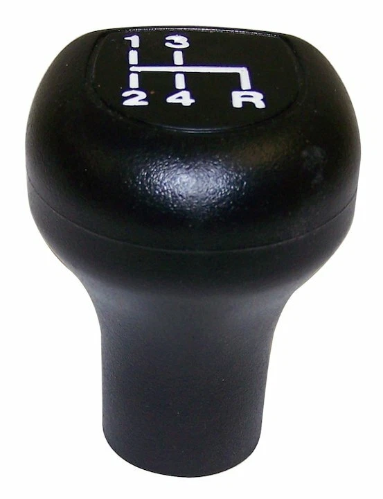 Fits Jeep MJ XJ YJ CJ7 CJ8 Black Driveline Shifter Knob   53000604 - Image 1 of 1