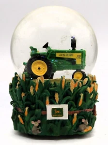 Vtg Enesco John Deere Tractor Snow Music Globe "In The Good Old Summertime" - Imagen 1 de 23