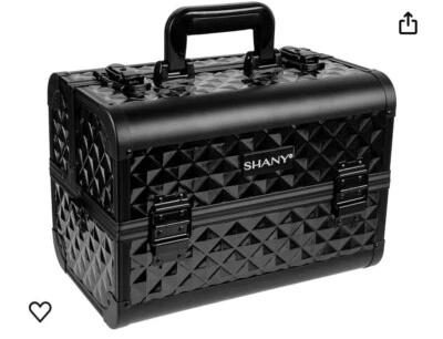 SHANY Premier Fantasy Professional Makeup Train Case Cosmetic Box Portable Ma... - Image 1 of 4