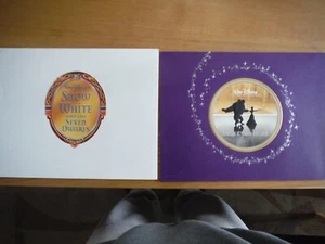 Disney Lithographs Lot of 2 Snow White Beauty and the Beast NEW never displayed - Picture 1 of 2