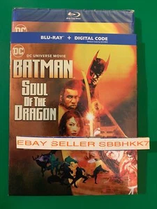 BATMAN Soul of The Dragon Blu-Ray + Digital HD & Slipcover New Free Shipping - Picture 1 of 1