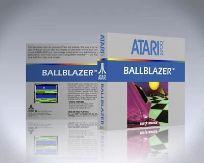 Atari 5200 Case - NO GAME - Ballblazer - Image 1 of 3