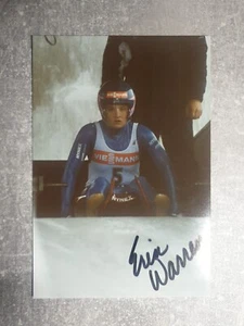 Foto m.Orig.AG Erin Warren USA Rodeln Weltklasse 90er - Einsitzer Rarität! - Bild 1 von 1