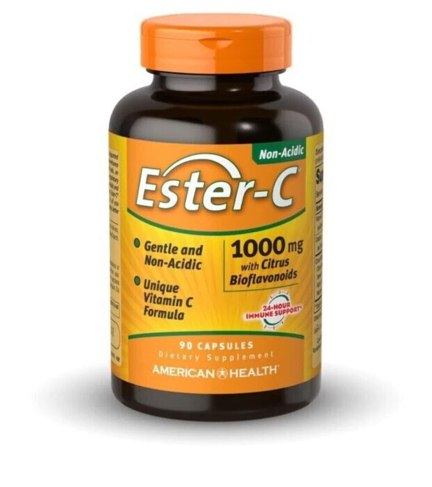 AMERICAN HEALTH ESTER C 1000MG CTRS BIOFLAVONOIDS 90 Count Pack of 1 - Image 1 of 1