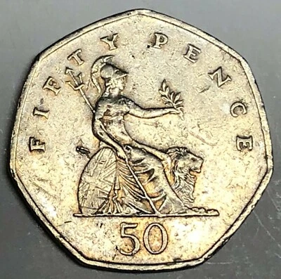 # C3479     GREAT BRITAIN     COIN,     50 NEW PENCE   1997 - Image 1 of 2