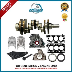 LAND ROVER RANGE ROVER 3.0 CRANKSHAFT + 306DT ENGINE REBUILD KIT - BRAND NEW - Picture 1 of 4
