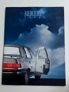 Mercury Topaz 2.3 HSC HSO GS XR5 LS LTS EE. UU. Folleto del mercado 1989 - Imagen 1 de 1