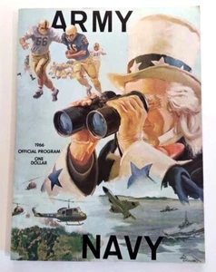 Vintage 1966 Official Program ARMY vs YALE Football Program - Picture 1 of 6