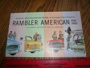 1960 Rambler American Sales Brochure - Vintage - Foldout Style - Picture 1 of 5