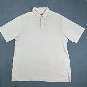 Tommy Bahama Polo Shirt Mens Large Pink Relax Pima Cotton Short Sleeve Casual - Picture 1 of 13