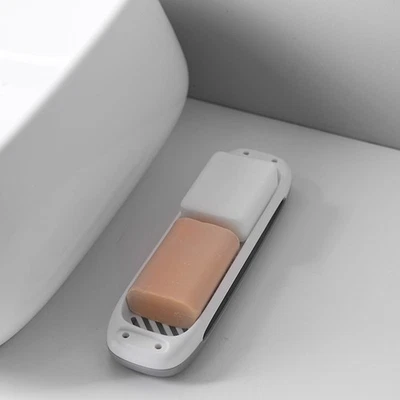 Dishcloth Drying Rack Kitchen Towel Storage Double-layer Cleaning - Image 1 of 4