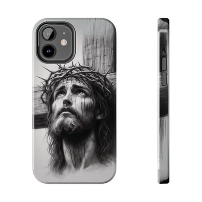 Jesus Christ Faith Religious Tough Phone Case Cover For iPhone 15 16 Samsung - Image 1 of 4