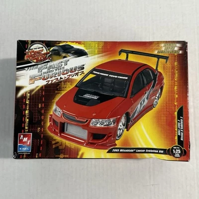 Tokyo Drift 2005 Mitsubishi Lancer Evolution VIII 1/25 Fast Furious AMT READ - Image 1 of 4