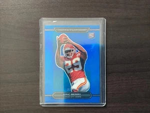 2010 Topps Platinum Eric Berry Blue Refractor RC  /99 #91 Kansas City Chiefs - Picture 1 of 4