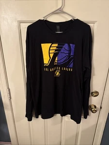 Camiseta manga larga XL Los Angeles Lakers nueva sin etiquetas  - Imagen 1 de 10