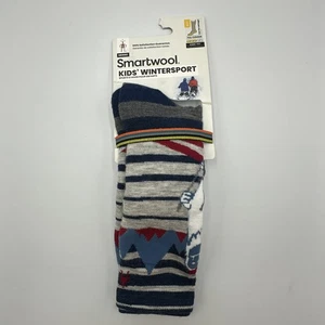 Smartwool Kinder Wintersport Yeti Muster Vollpolster über der Wade Socken Large - Bild 1 von 10