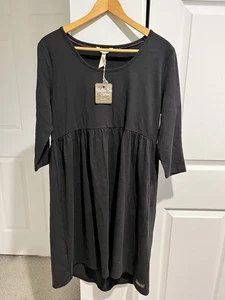 Matilda Jane NWT Black Discovery Dress Babydoll Size Large - Picture 1 of 9
