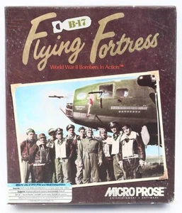 Vintage Microprose B-17 FLYING FORTRESS & SILENTS SERVICE II CD ROM - Imagen 1 de 11