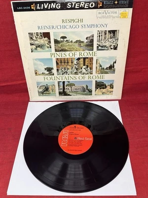 RESPIGHI FRITZ REINER PINES / FOUNTAINS OF ROME Vinyl LP Record LSC-2436 Chicago - Image 1 of 4
