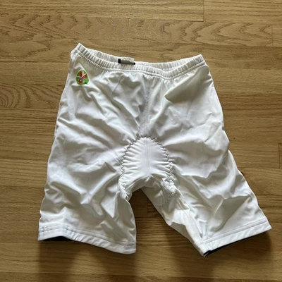 Castelli White Cycling Shorts Men XL white made in italy techno sport wear - Image 1 of 4