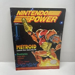 Nintendo Power Magazine Volume #31 December 1991 Metroid W/ TMNT POSTER - Picture 1 of 6