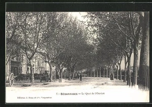 CPA Bèdarrides, Le Quai de l´Ouvèze - Picture 1 of 2