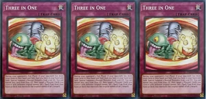 Three in One x3 INFO-EN080 YuGiOh! 1st Ed Common Playset - Picture 1 of 1