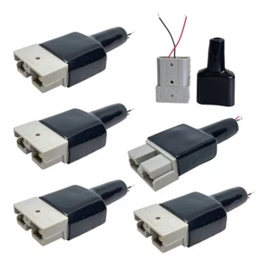 50a Anderson Style Connector and Boot No Crimp / Solder 6pc Pack - Picture 1 of 7