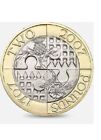 2007 £2 Act Of Union Tercentenary 300yrs Two Pound Great British Coin Hunt Rare.