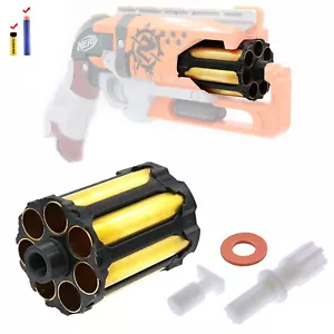 Cilindro de tubo de latón de 7 dardos impreso AKBM con juguete para modificar Nerf HammerShot - Imagen 1 de 10