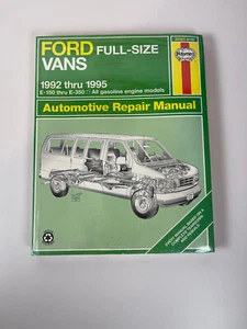 Ford Full Size Vans 1992 - 1995 E-150 Thru E-30 Haynes Repair Manual 2119 - Picture 1 of 3