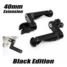 Mpro 1.5 Inch Adjustable Black Front Foot Pegs For Cbf600s Pc43 08-11 12 13 14