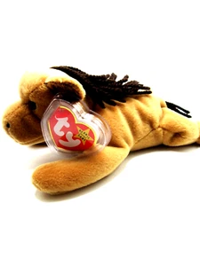 TY BEANIE BABY DERBY - DAS PFERD - KEIN STERN WOLLMÄHNE - NEUWERTIG - NICHT MEHR PRODUZIERT MIT ETIKETT - Bild 1 von 1