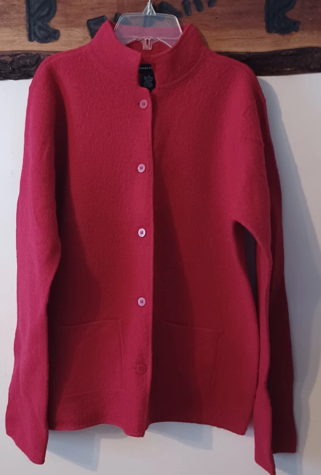 CHAQUETA BLAZER LANA ROJA GOODCLOTHES L Foto 1 de 1