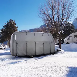 BRUNNER Wohnwagen Schutzhülle Caravan Cover 6M 700-750 cm Abdeckplane Abdeckung - Bild 1 von 7