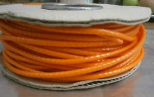 CORDGIENIC Antibacterial Pull Cord, Orange, 3.2mm x 30m. Health & Care Settings