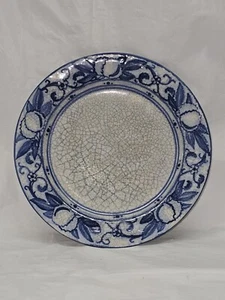 Antique Dedham Pottery 8.5 In Plate #4 Blue Mark - Picture 1 of 20