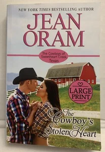 The Cowboy's Stolen Heart : Large Print Edition by Jean Oram (2021, Trade... - Picture 1 of 4