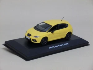 SEAT LEON CUPRA 2008 GiALLA YELLOW ALTAYA FiSCHER 1/43 (NO IXO NOREV MiNiCHAMPS) - Imagen 1 de 3