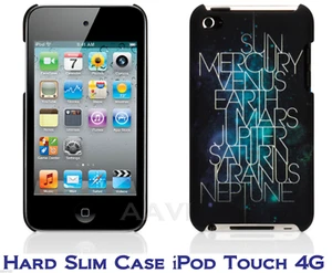 Threadless Original Art Solar System Hard Slim Case for iPod Touch 4G 4th Gen - Picture 1 of 1