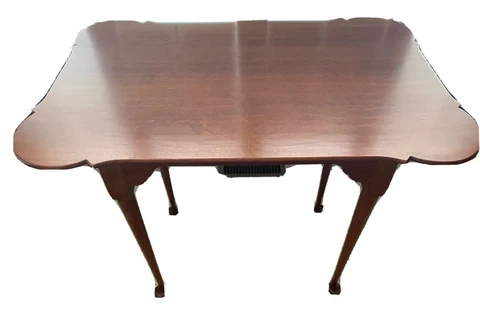 Eldred Wheeler Hand Crafted Solid Cherry  Side Table/Tea Table Cover