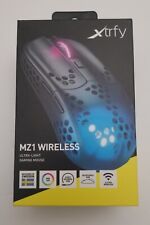 Xtrfy MZ1 Wireless Ultra-Light Gaming Mouse - Black - RGB - 2.4 GHZ - Adjustable